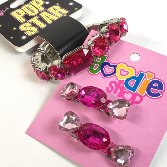 LibbyLu PopStar Bracelet & Barrett Set#1 - Picture 6 of 8